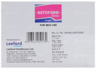 Ketoford Injection 1Ml